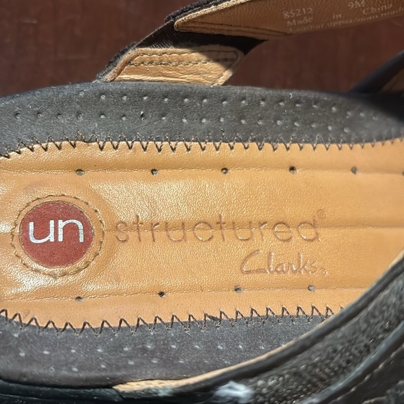 Clarks Unstructured Velcro strap sandals - Picture 4 of 7
